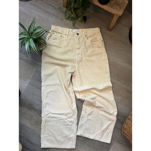 Women's BDG Beige Corduroy Wide Leg Pants Size 28